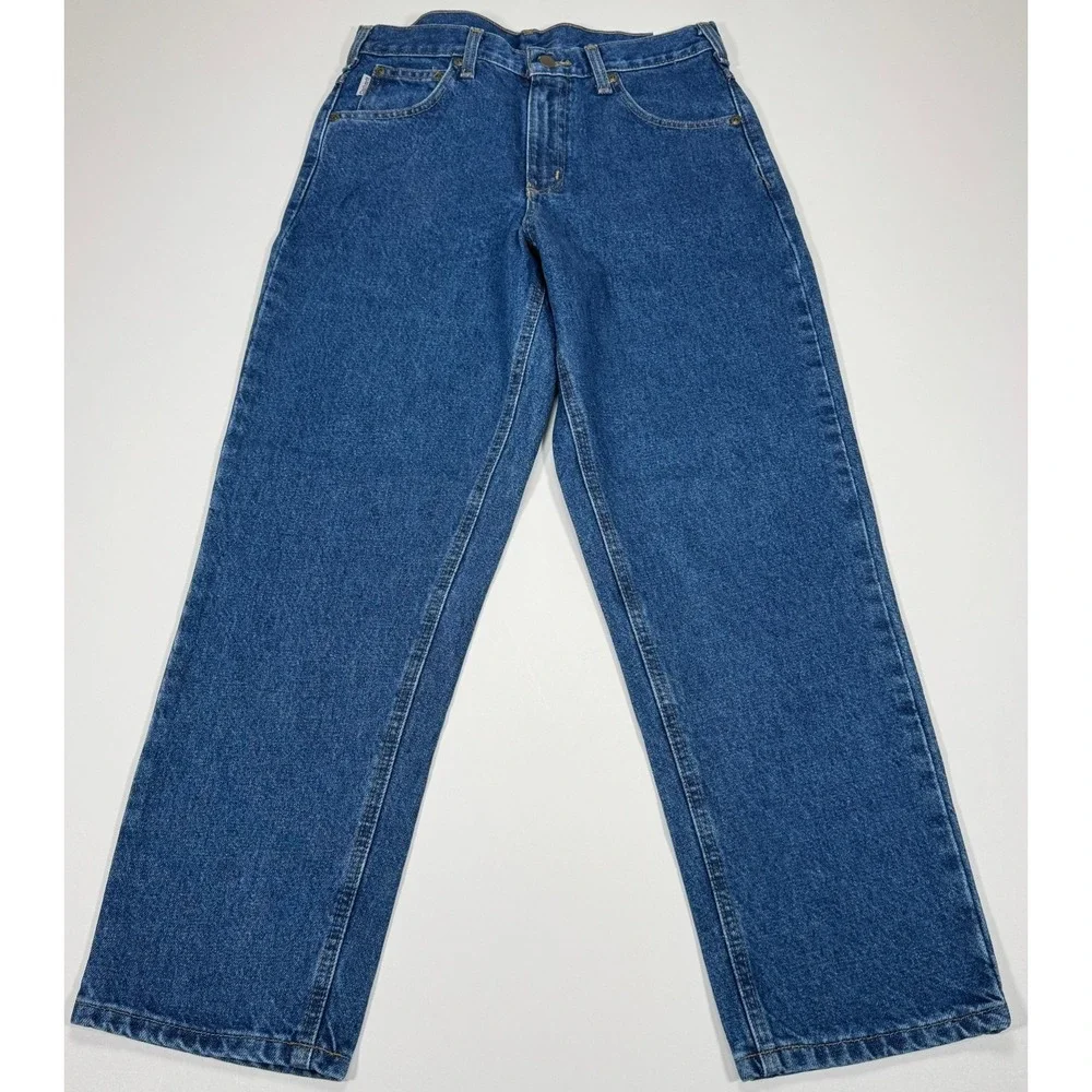 Carhartt B17 DST Jeans Mens 30x28 NWT Vintage Relaxed Fit Denim Made Mexico